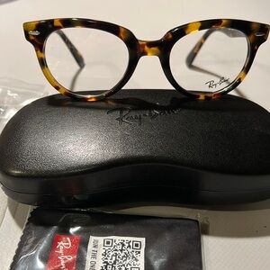 NWT Ray-Ban 2199 RB2199 50mm 50-22-145 yellow Havana tortoise eyeglasses